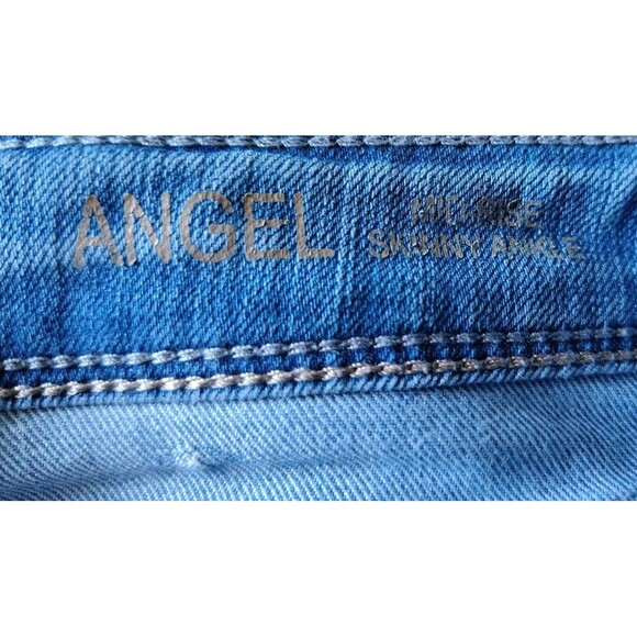 DL1961 Jeans 4 Way Stretch Angel Mid Rise Skinny Ankle 360 Comfort Size 28 - Picture 10 of 16